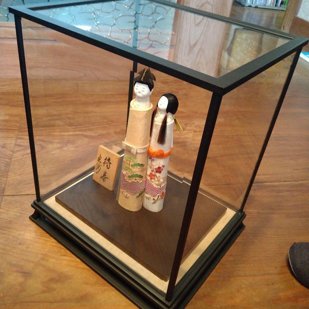 雛人形　人間国宝　原米洲　立ち雛　米洲人形　　待春　原米州