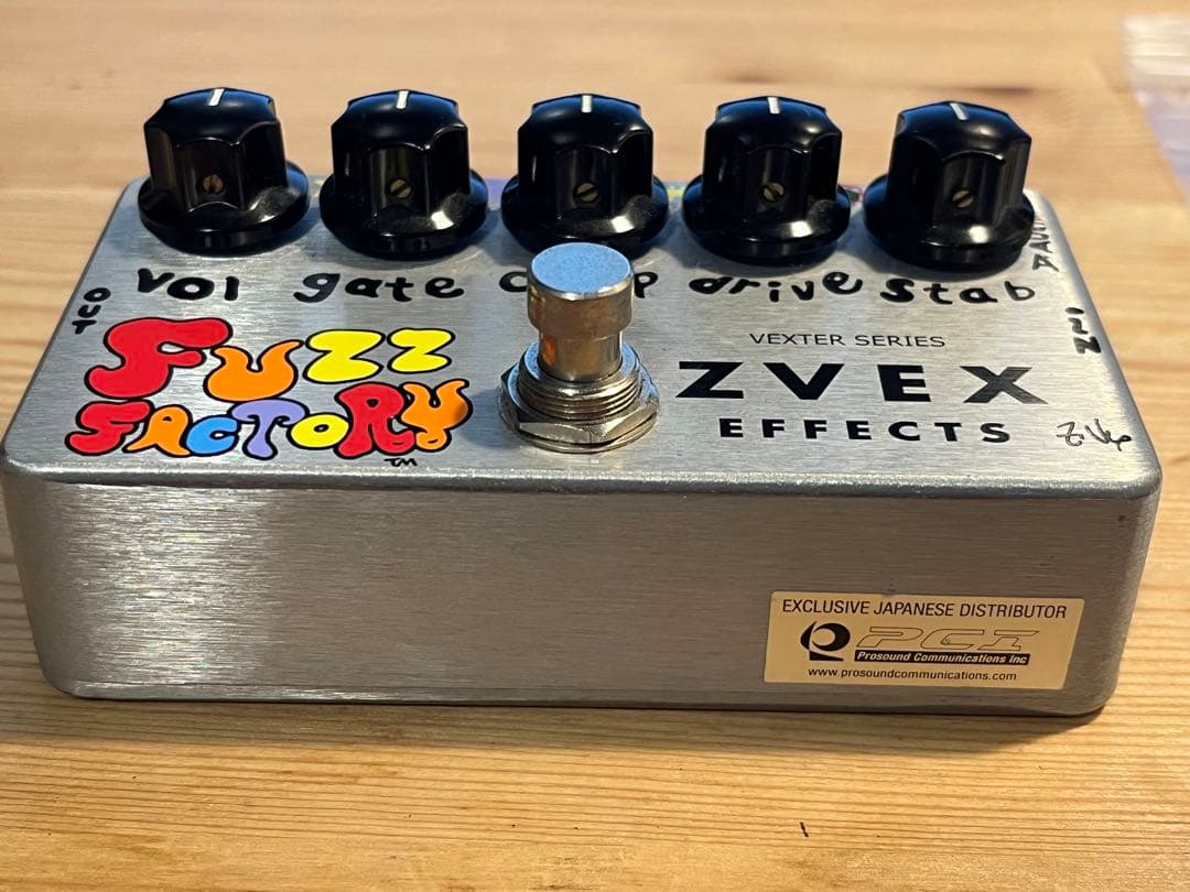 fuzz factory used ファズファクトリー　zvex