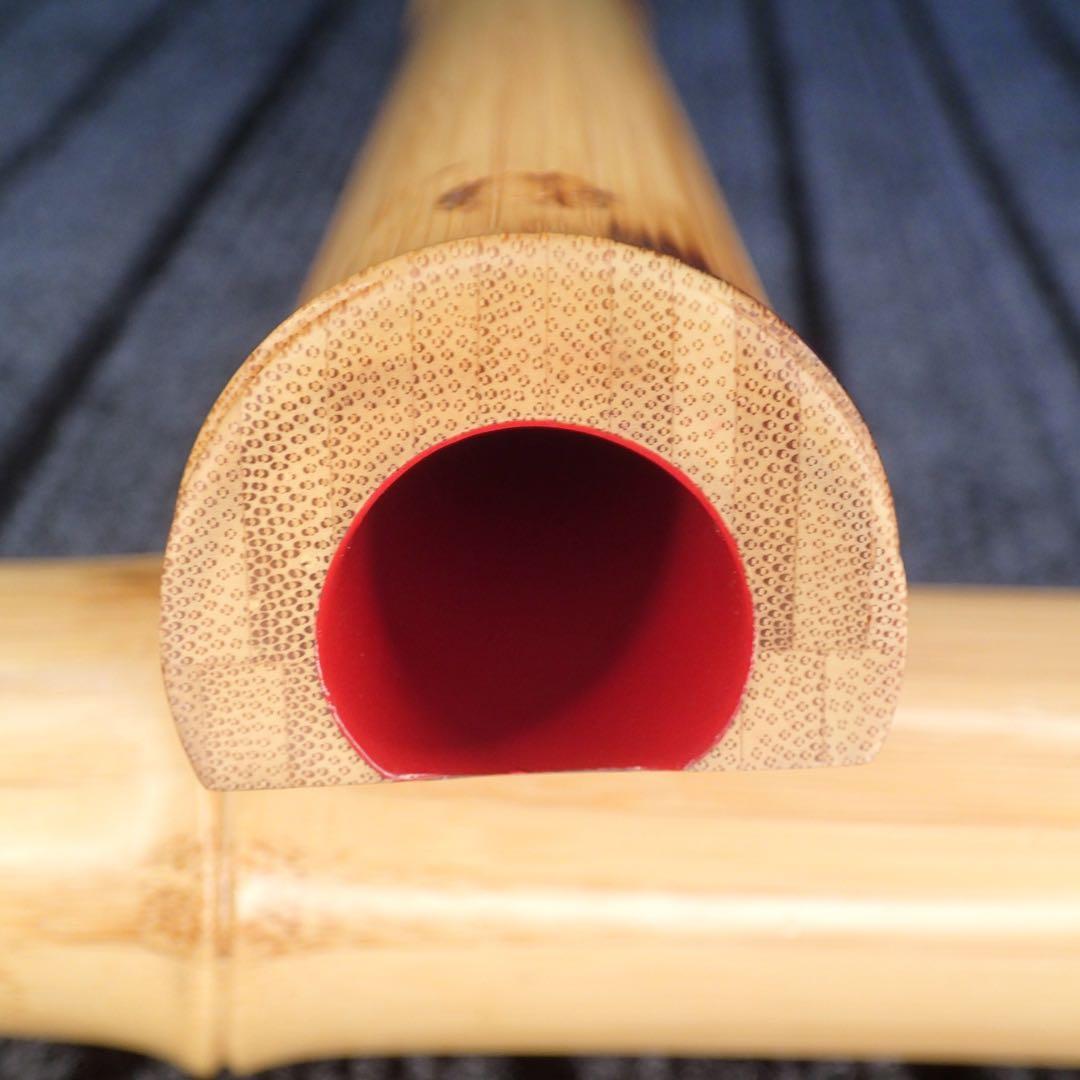 尺八 蝴蝶 高級合竹曲管 二尺(正律C管)