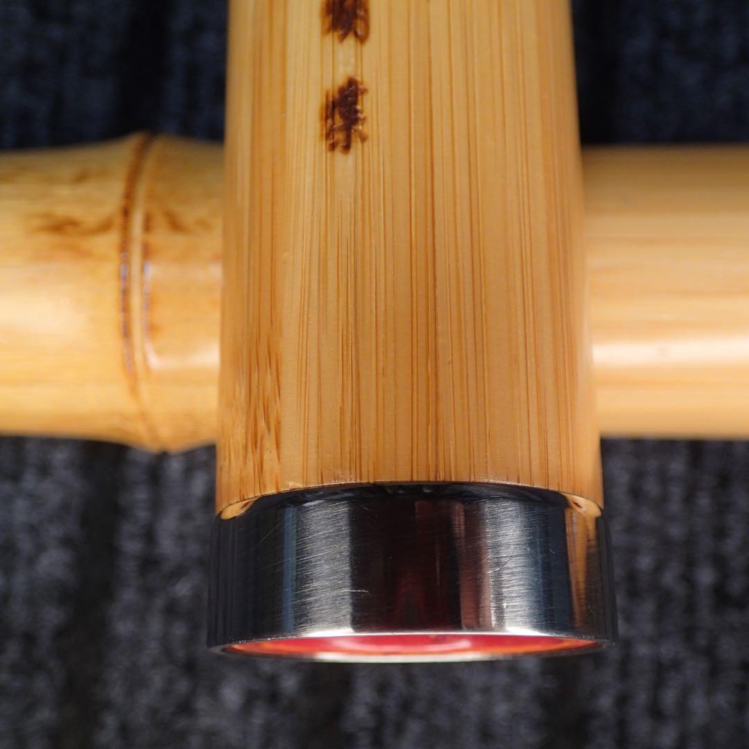 尺八 蝴蝶 高級合竹曲管 二尺(正律C管)