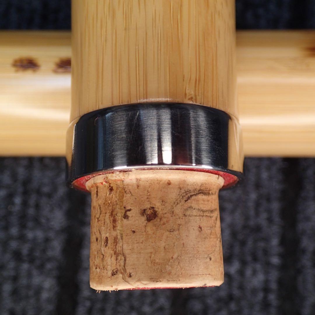 尺八 蝴蝶 高級合竹曲管 二尺(正律C管)