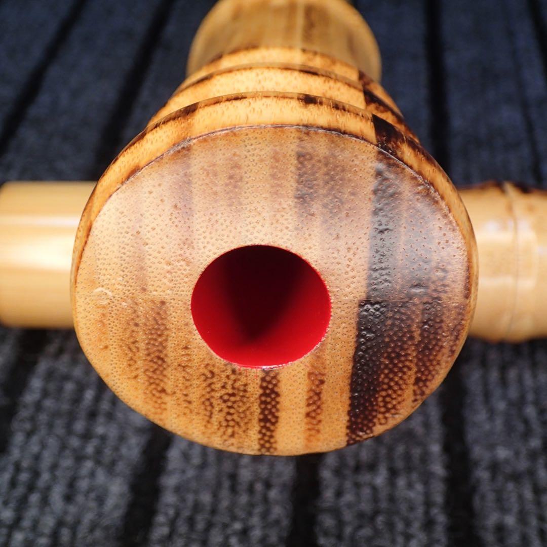 尺八 蝴蝶 高級合竹曲管 二尺(正律C管)