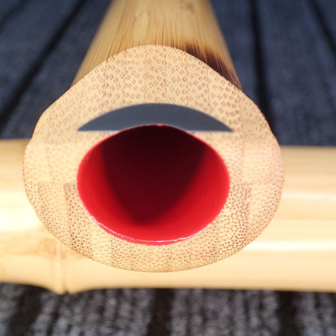 尺八 蝴蝶 高級合竹曲管 二尺(正律C管)