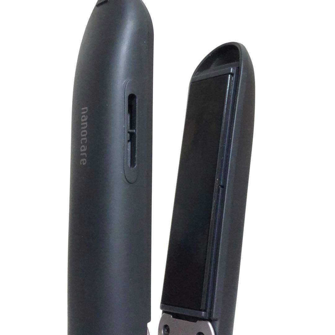 専用 パナソニック ストレートアイロン ナノケア ブラック EH-HS9J