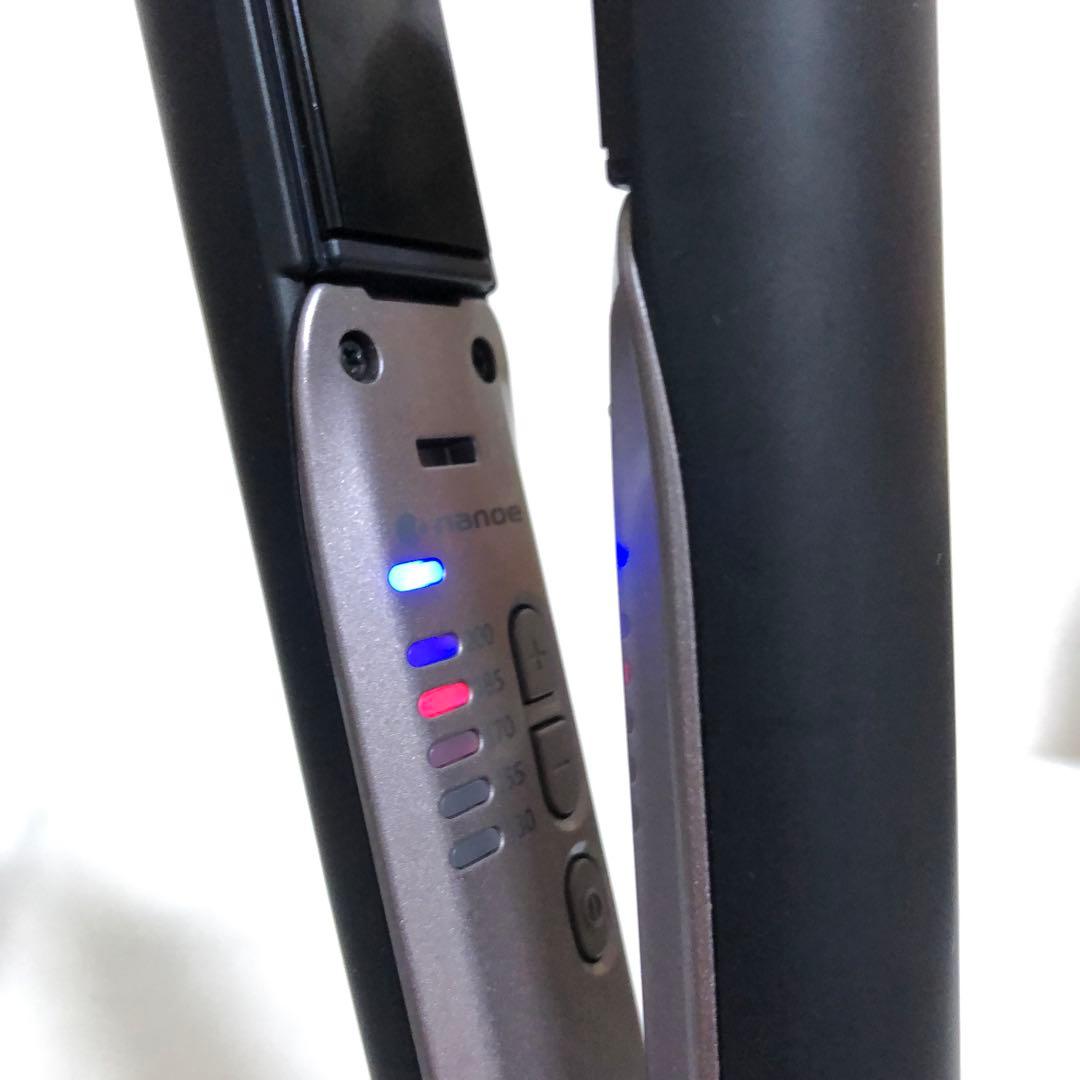 専用 パナソニック ストレートアイロン ナノケア ブラック EH-HS9J