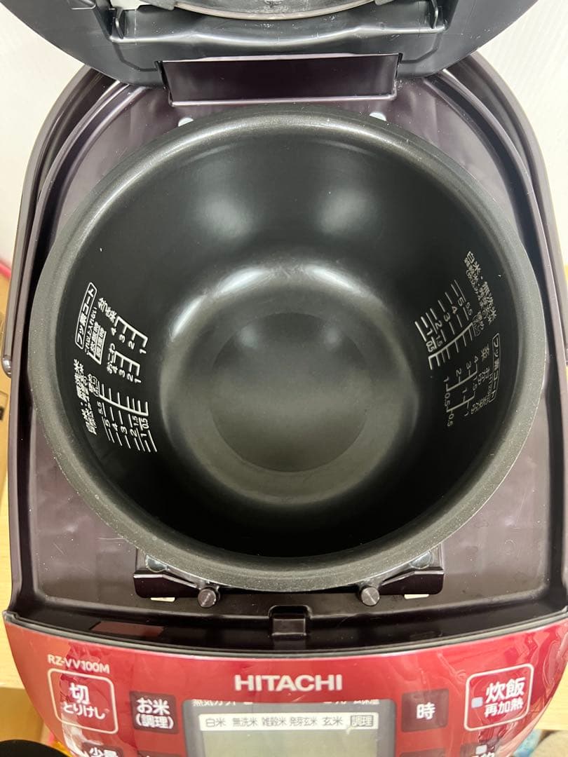 HITACHI 日立 IHジャー炊飯器 RZ-VV100M 2014年製
