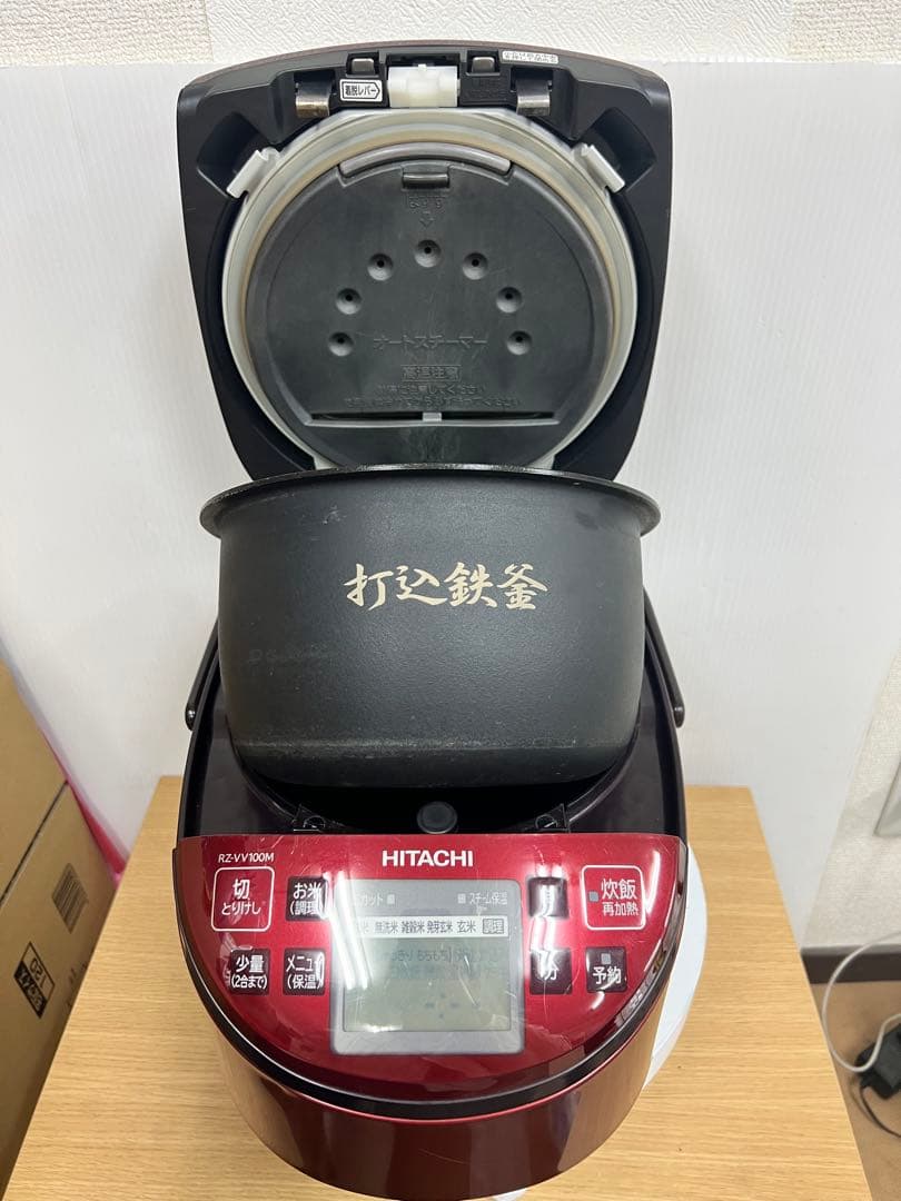 HITACHI 日立 IHジャー炊飯器 RZ-VV100M 2014年製