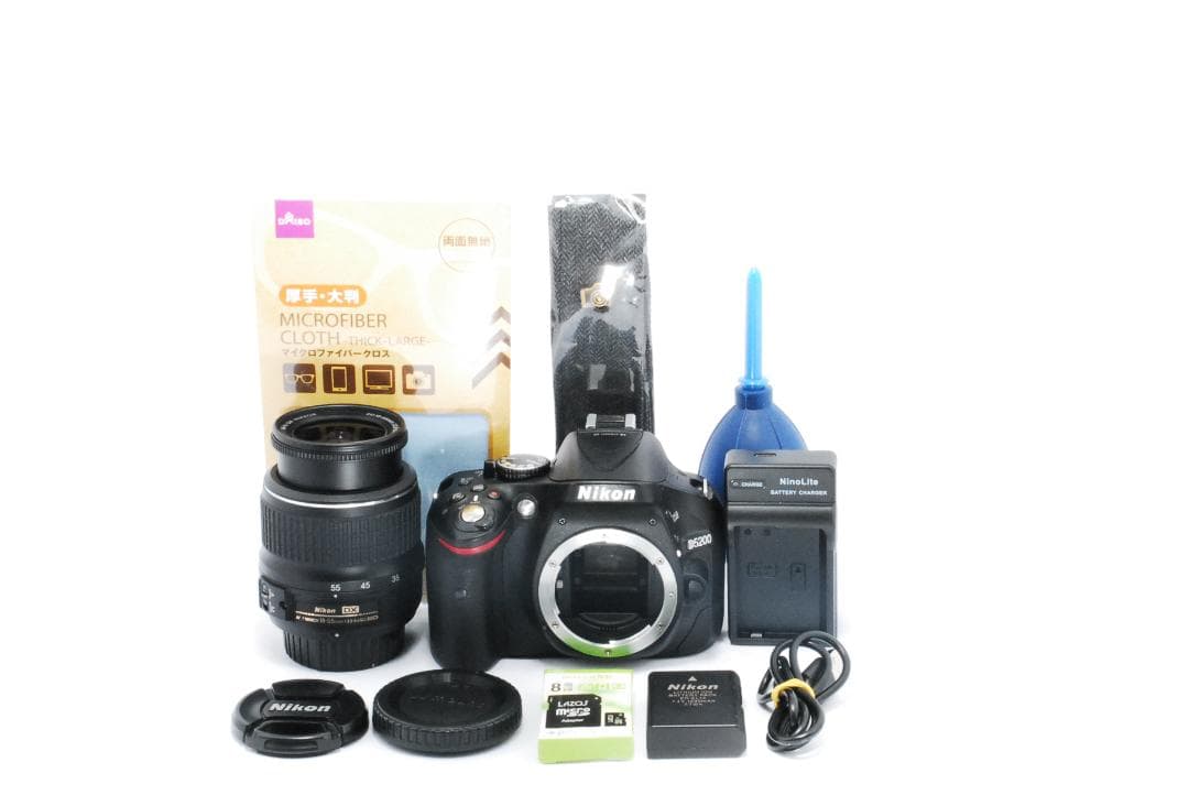初心者におすすめ⭐️Nikon D5200 標準レンズセット 届いてすぐ使える