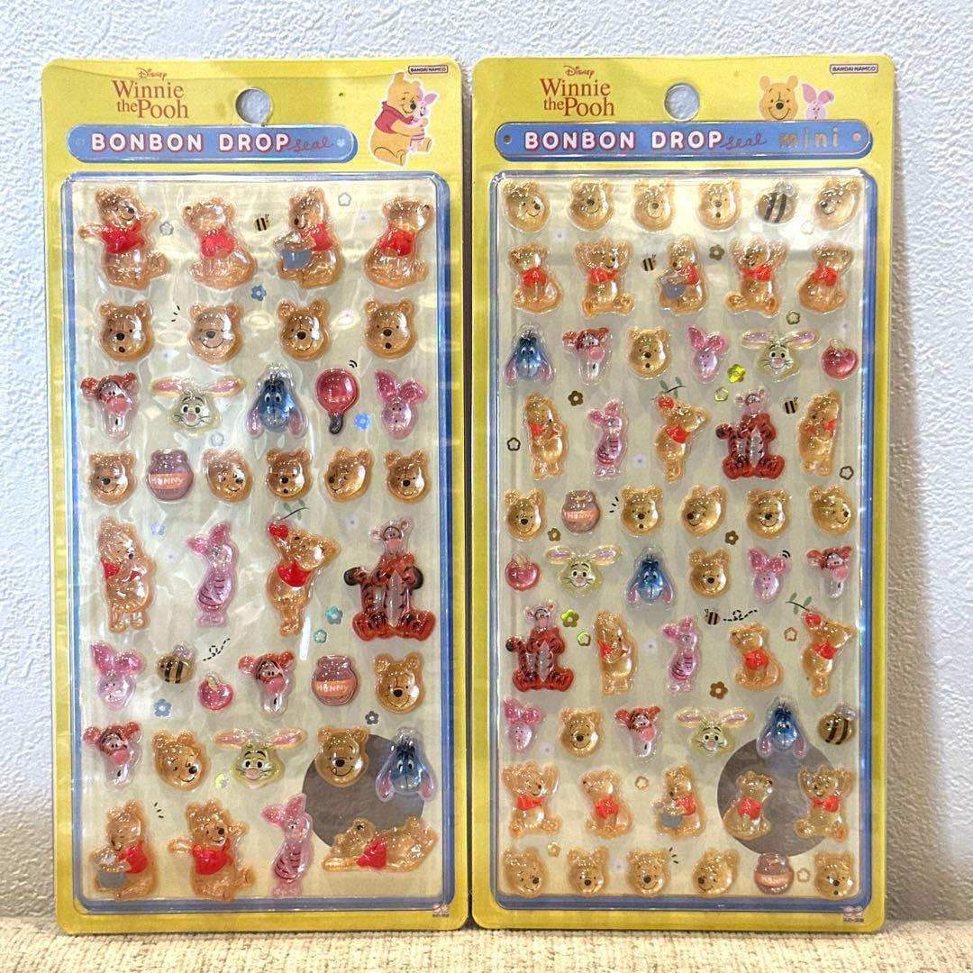 【正規品】ボンボンドロップシール ディズニー第一弾 ＆ディズニーminiセット