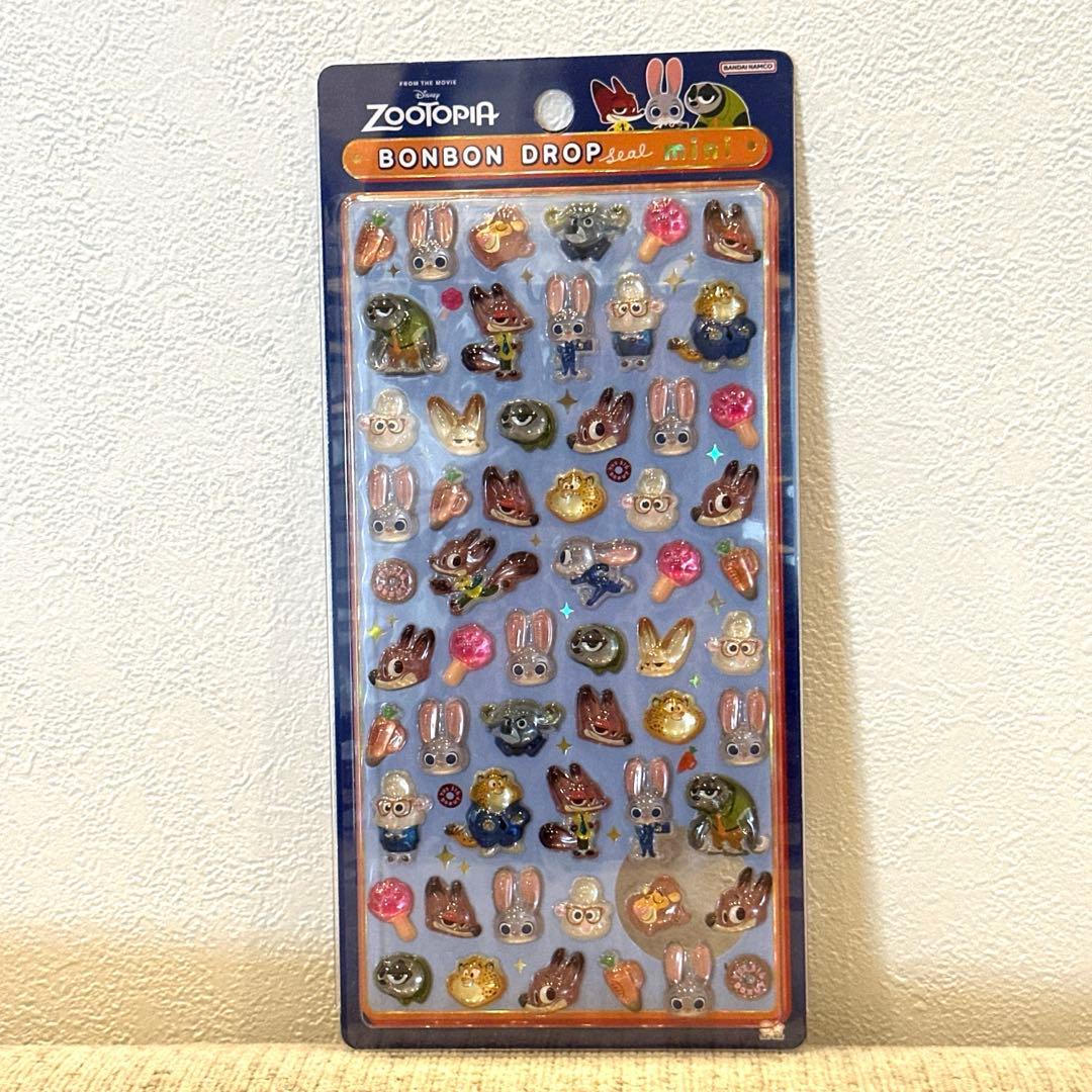 【正規品】ボンボンドロップシール ディズニー第一弾 ＆ディズニーminiセット