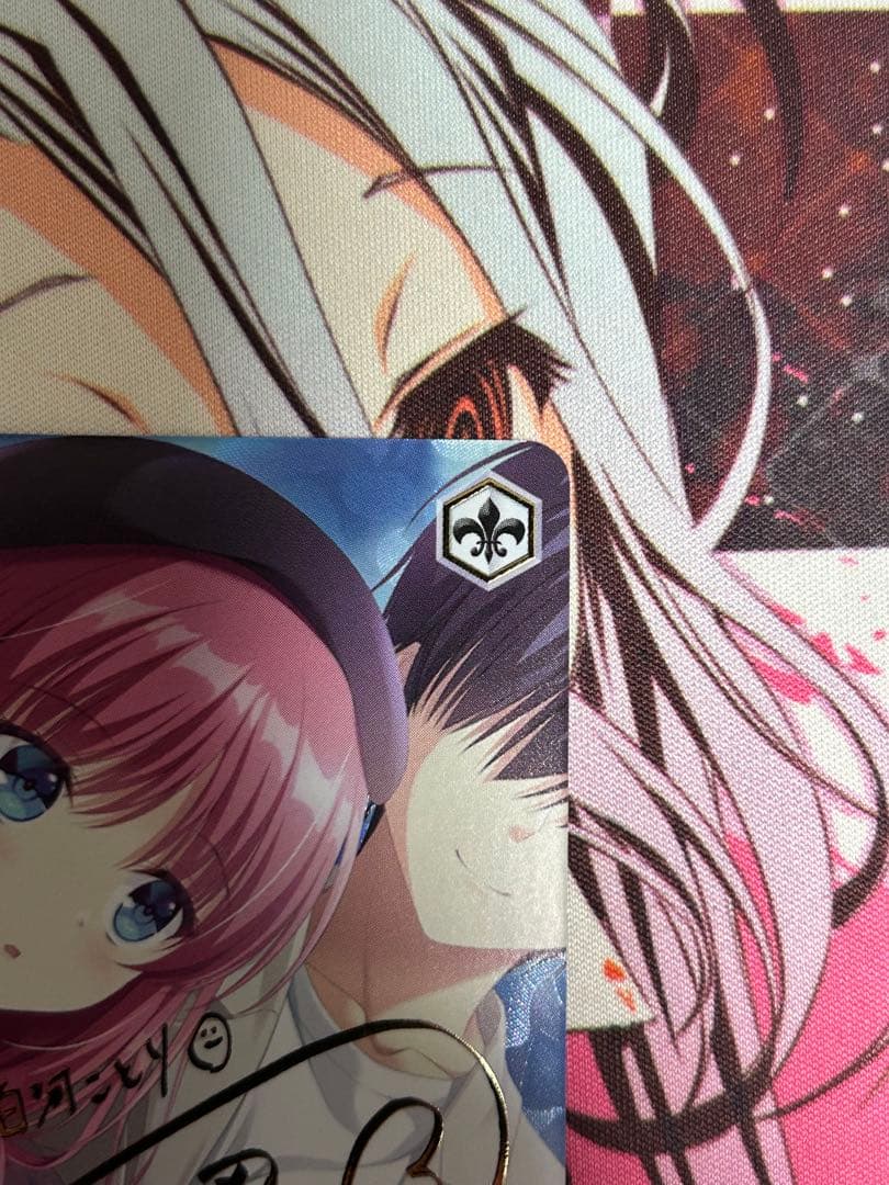 ヴァイスシュヴァルツD.C気持ちを伝える方法 ことり＆純一 SSP サイン