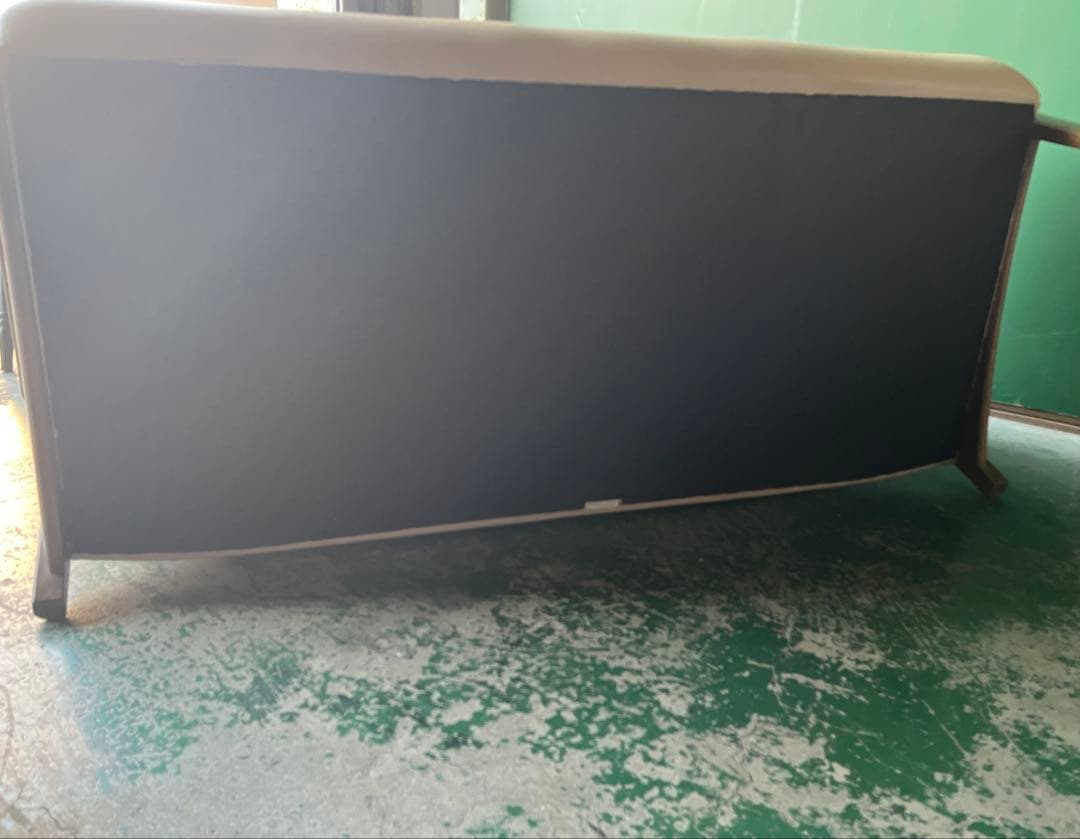 カリモク トリプルソファー インテリア アンティーク 3P レザー 家具