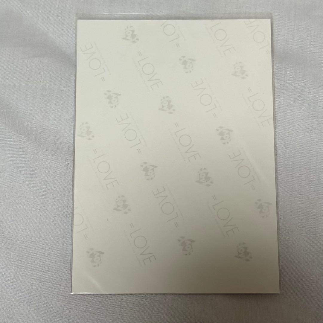 イコラブ　生写真　大場花菜　仲直りシュークリーム　直筆