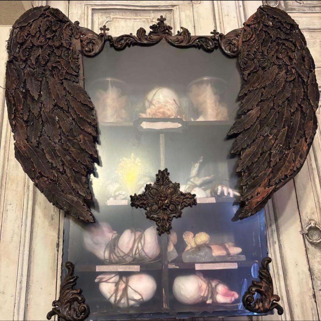 【おまとめ購入】 - 磔刑の手 退廃装飾オブジェ+天に使えしもの達の退廃聖堂2点