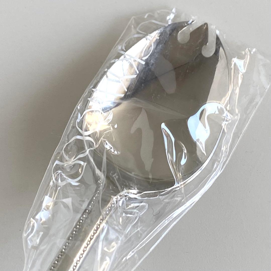 LUCKYWOOD カトラリーセット スプーン 11本 シルバー ステンレス