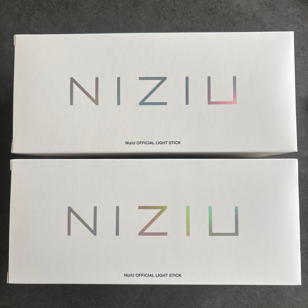 NiziU ペンライト 2本セット ペンライトカバー付き