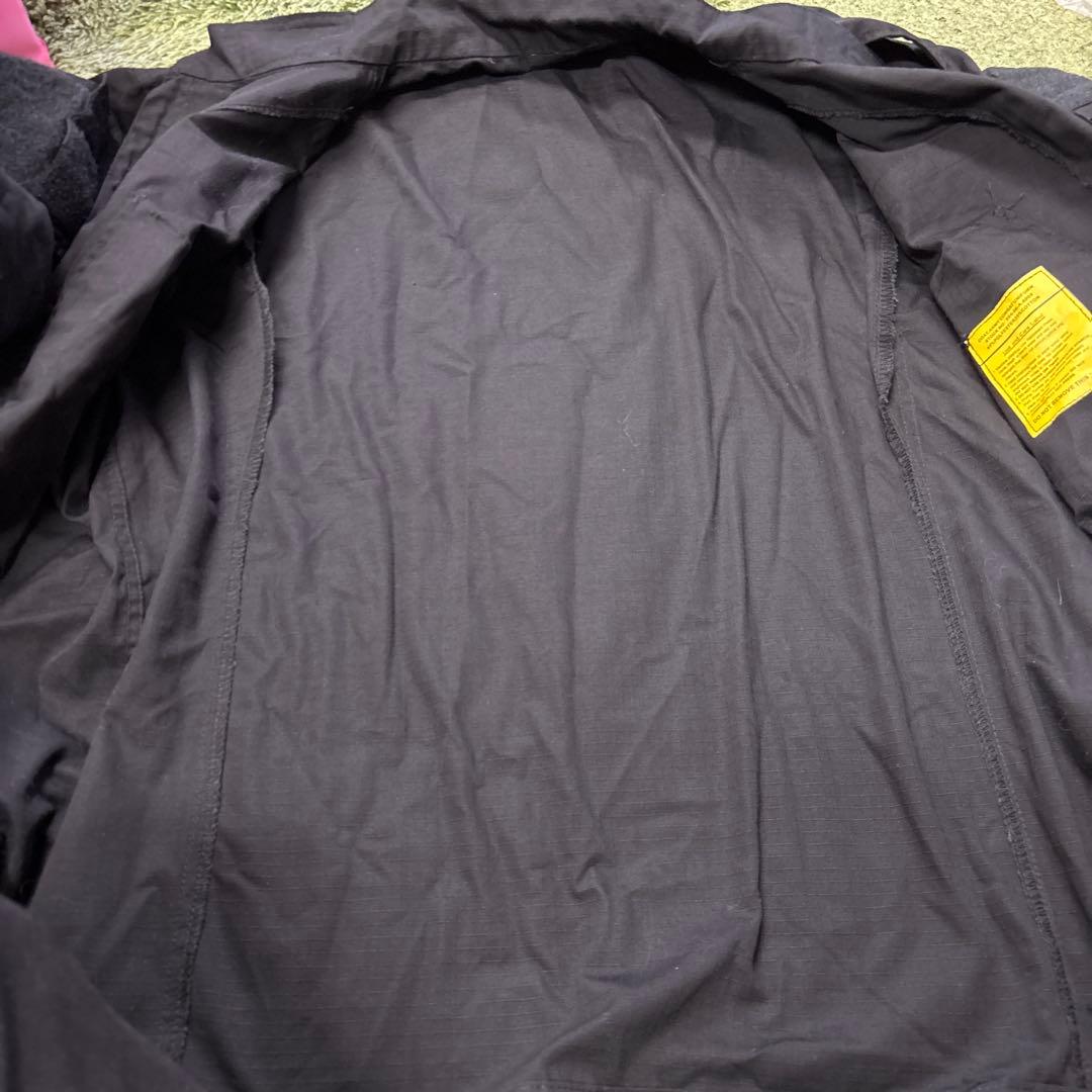 ブラック戦闘服上下セット　0130o173