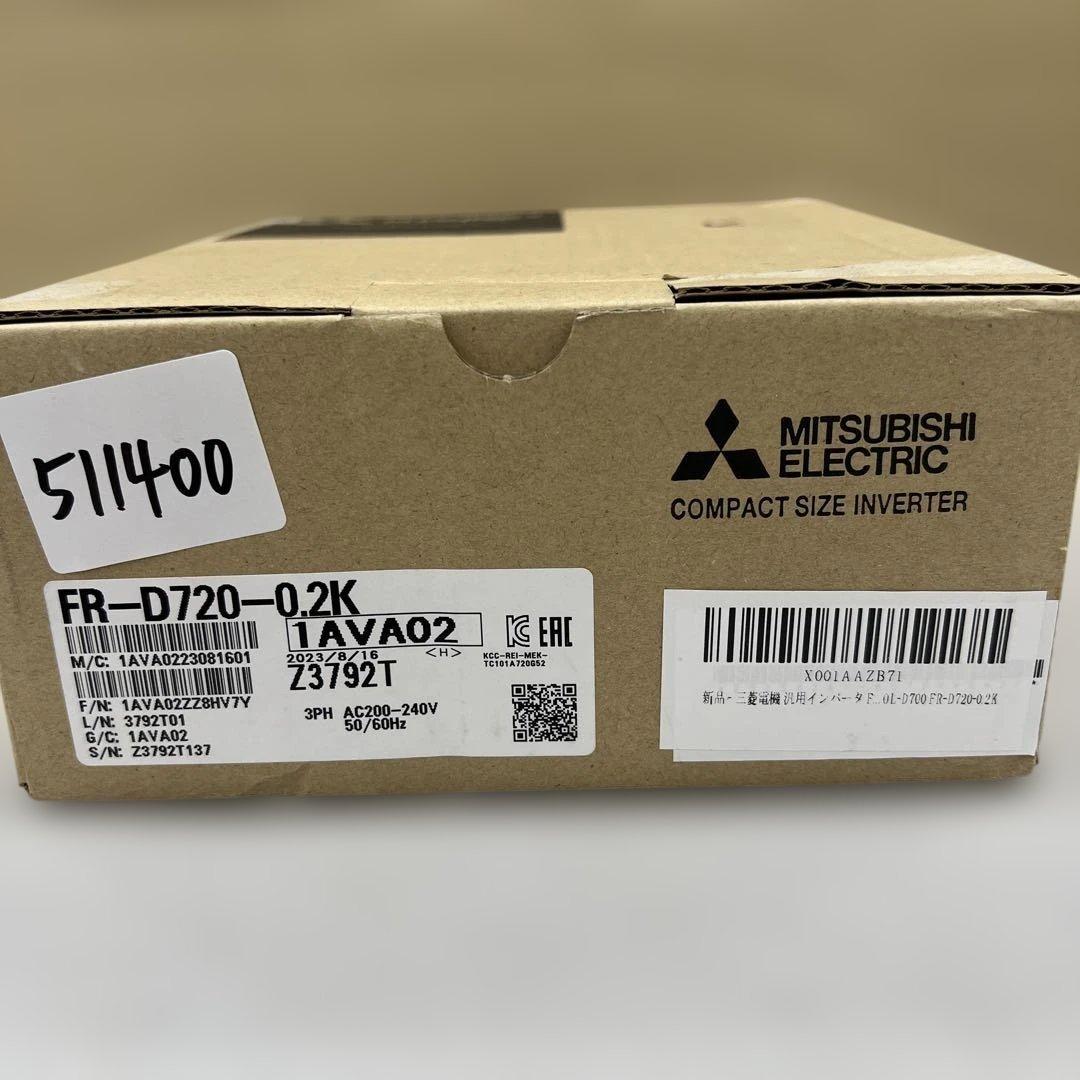 511400三菱電機汎用インバータFREQROL-D700 FR-D720