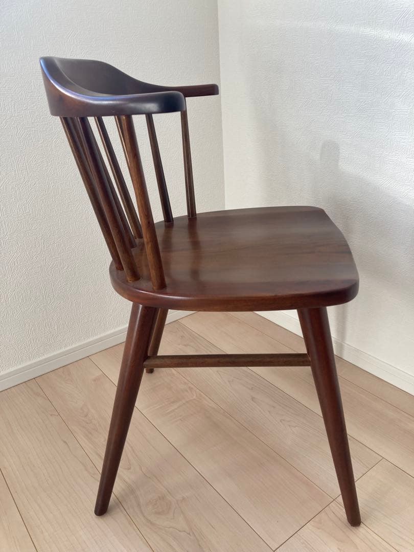 美品　アクメファニチャー　WINDAN SIDE CHAIR / BROWN