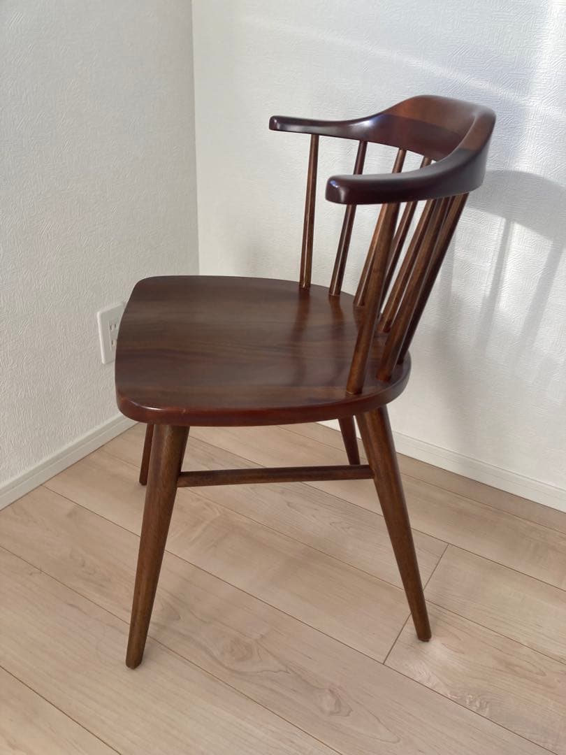 美品　アクメファニチャー　WINDAN SIDE CHAIR / BROWN