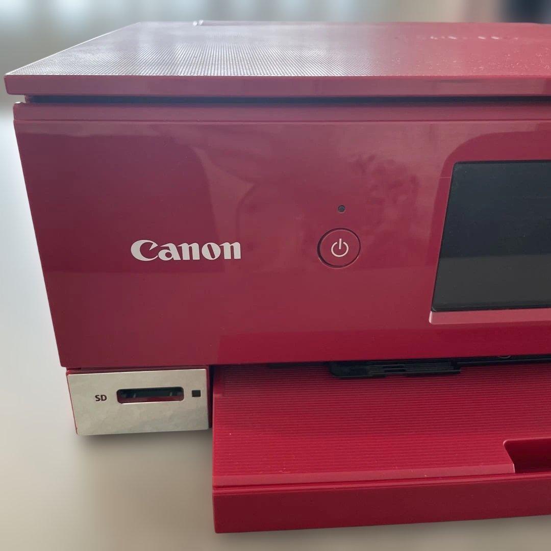 Canon インクジェットプリンター TS8230 レッド