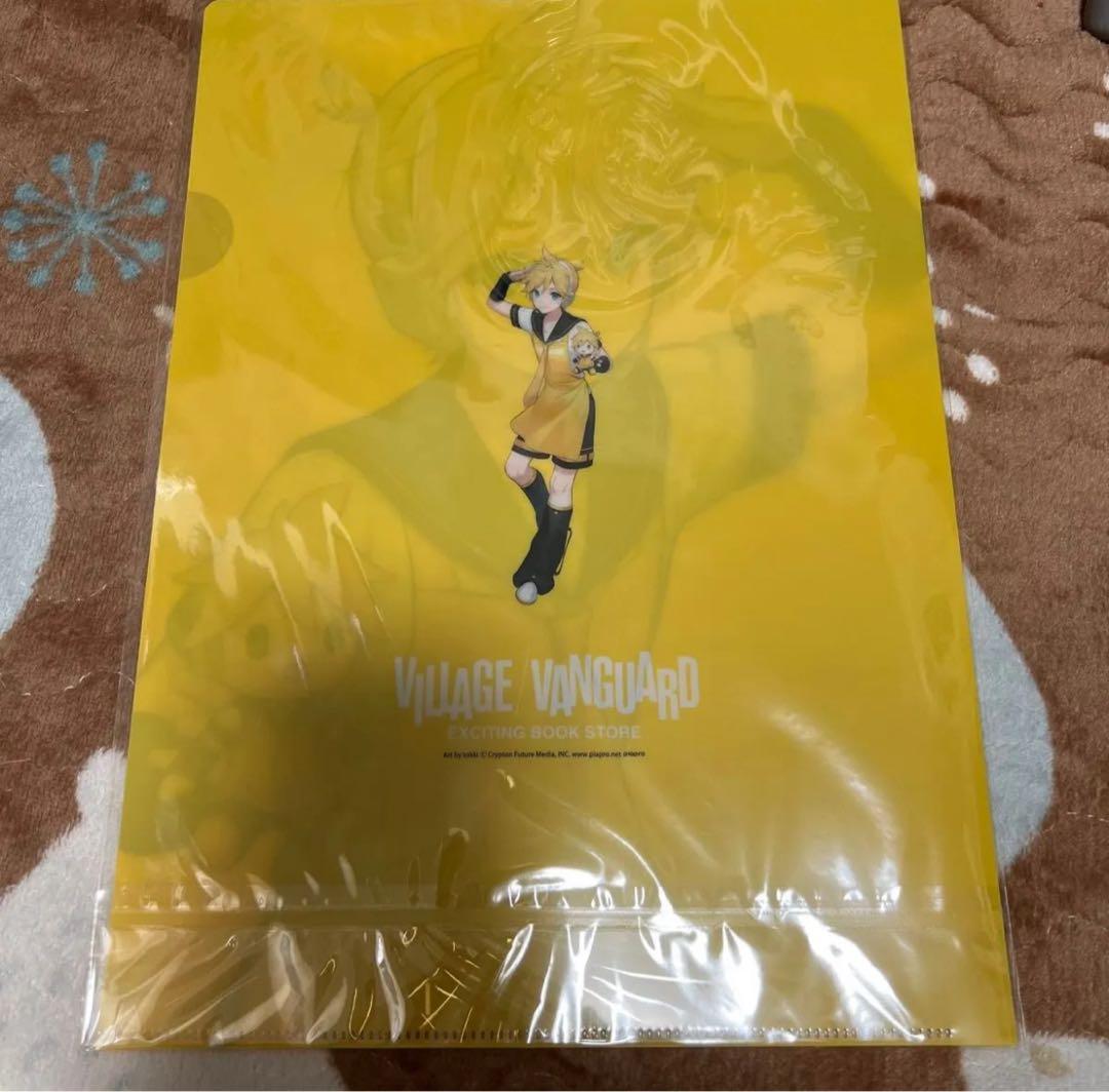 鏡音リン 鏡音レン クリアファイル ヴィレッジヴァンガード