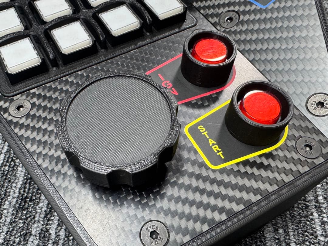 PC シムレーシング ボタンボックス ハンコンアセットコルサ