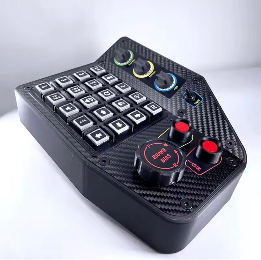 PC シムレーシング ボタンボックス ハンコンアセットコルサ