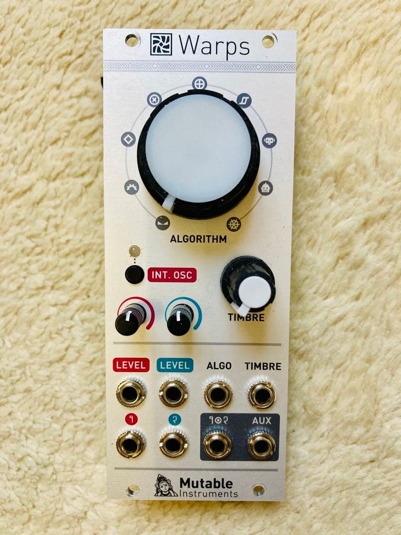 【使用回数1回】Mutable Instruments Warps モジュラー