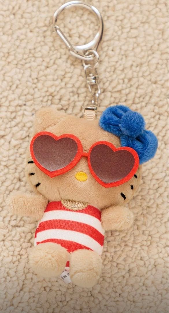 LOWRYSFARM ハローキティ 日焼けキティ3点セット キーホルダー