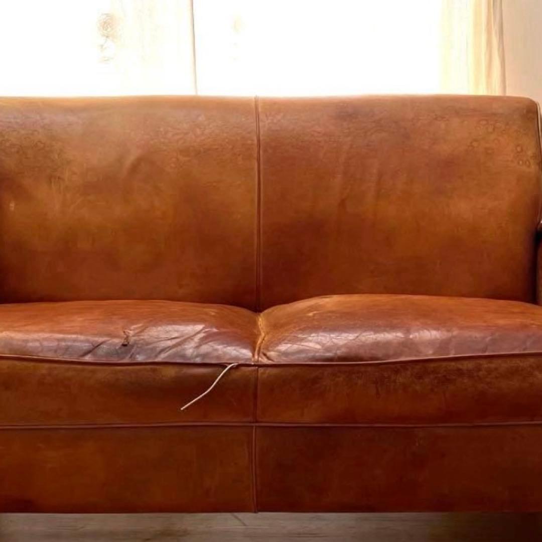 アンティークソファ　クラブソファ　店舗什器　トラックファニチャー　フランス