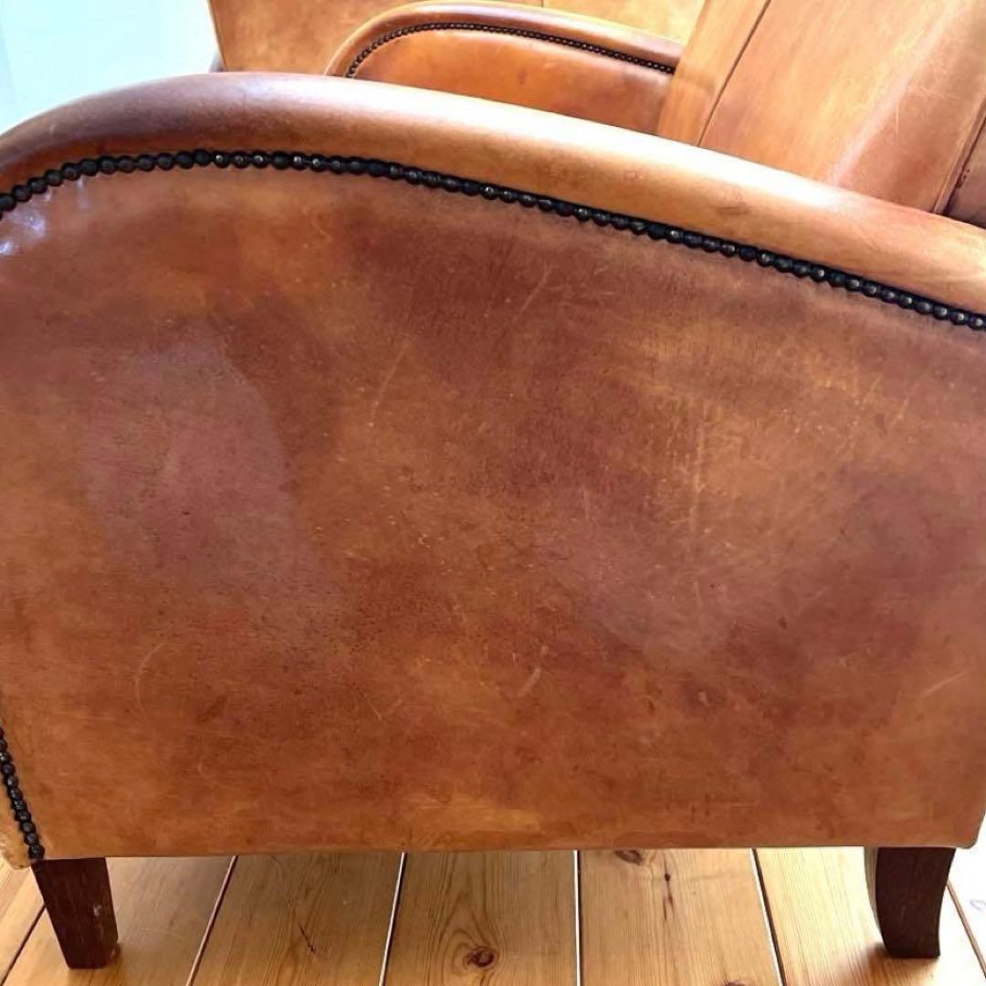 アンティークソファ　クラブソファ　店舗什器　トラックファニチャー　フランス