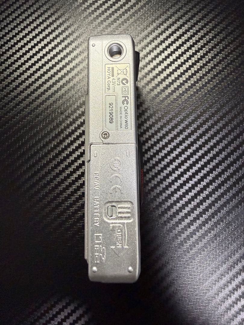 【動作確認済】PENTAX Optio W60 防水デジタルカメラ