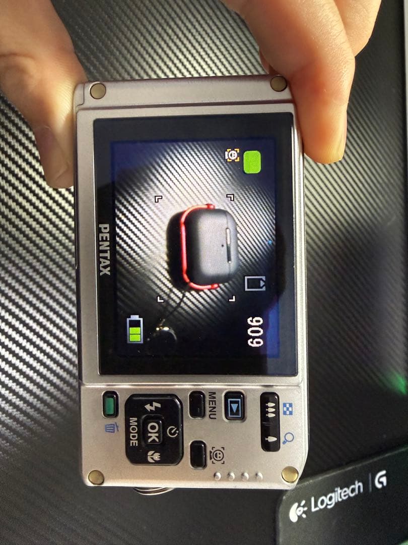 【動作確認済】PENTAX Optio W60 防水デジタルカメラ