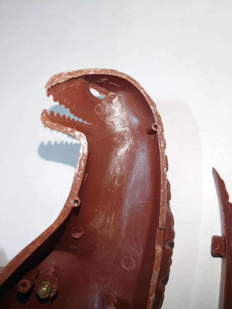 最初期版　ゴジラ　世紀の大怪獣！！マルサン　国産プラモデル第一号　電動プラモデル