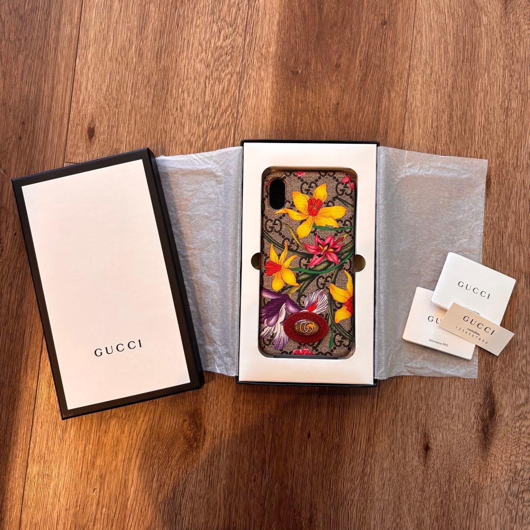 GUCCI iPhone XsMaxケース