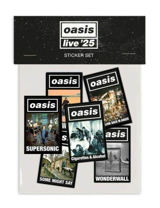 oasis live '25 Tシャツ Lサイズ Tokyo ステッカーセット付