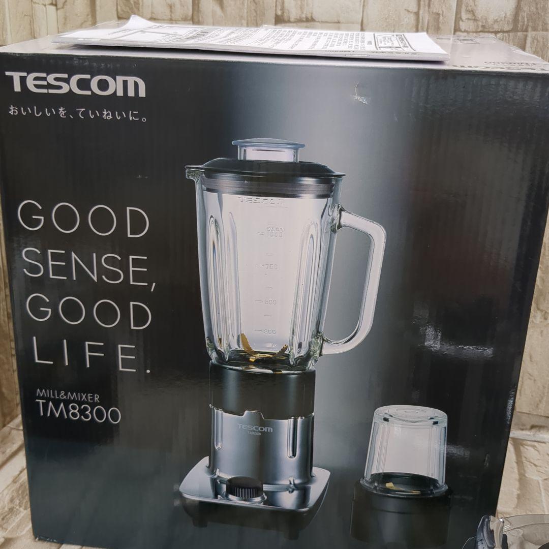 7/0819x05 テスコム ミキサー 1000ml ミル付き TM8300