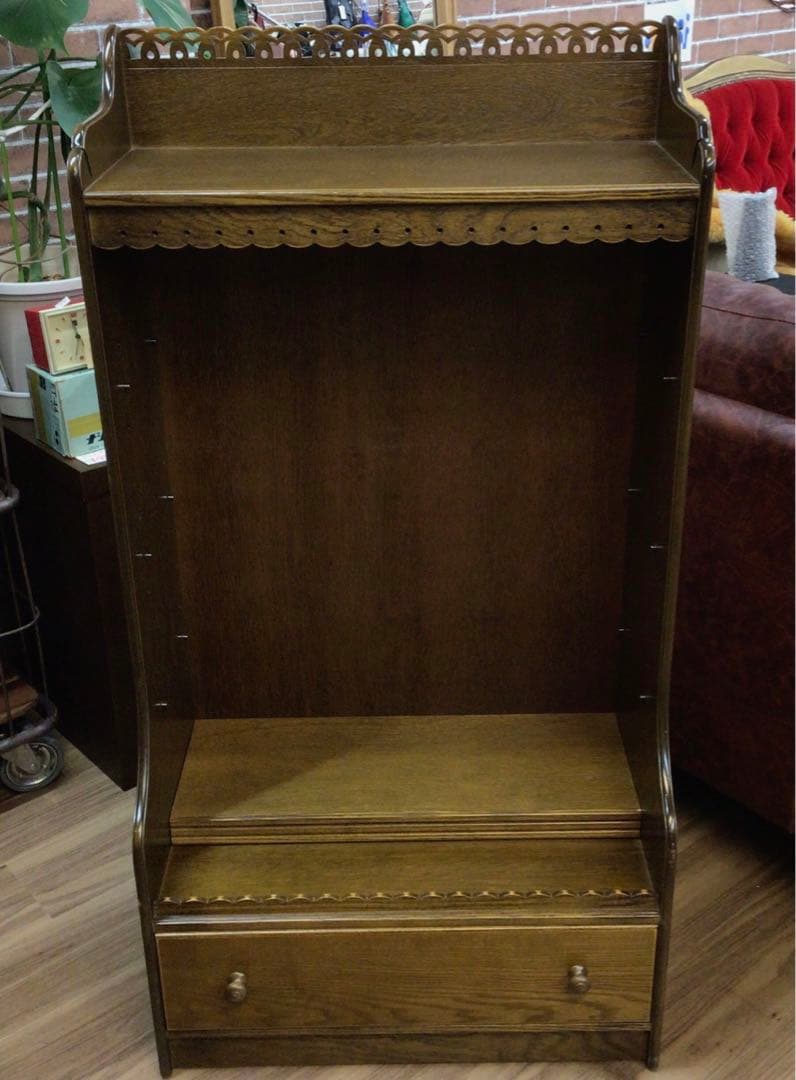 パリの雑貨屋 オープンボード ラック F-92 日本製 レース模様 引取限定