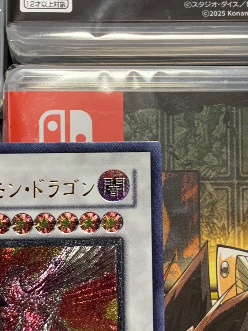 遊戯王　【極美品】セイヴァー・デモン・ドラゴン　レリーフアルティメットレア