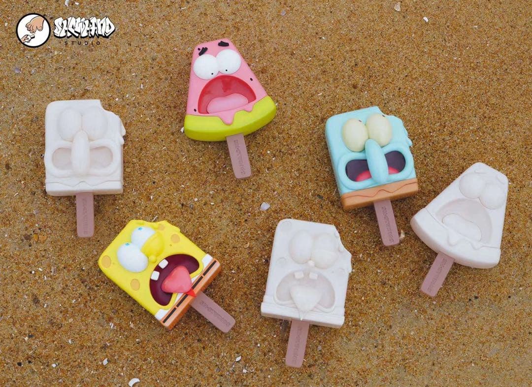 アイス三銃士　アイスキャンディー　バー　可愛い　おもちゃ　フィギュア　限定　ボブ