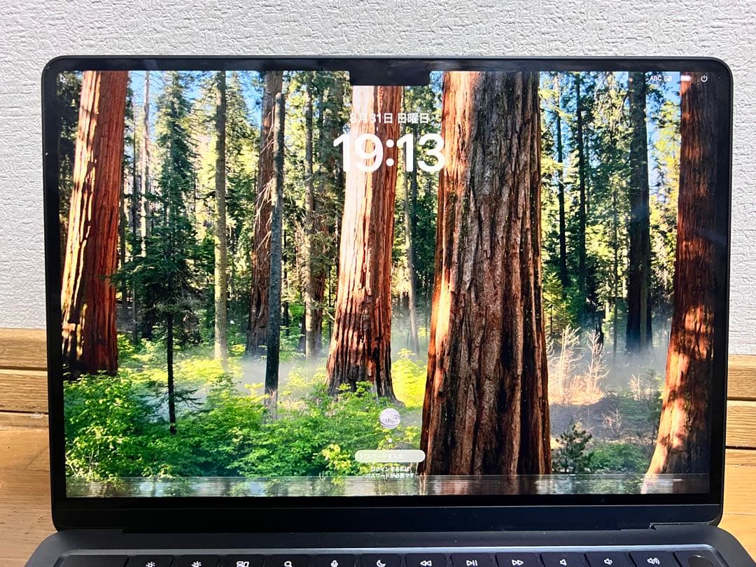 MacBookAir13.6インチM2 256GB SSD2022 液晶損傷