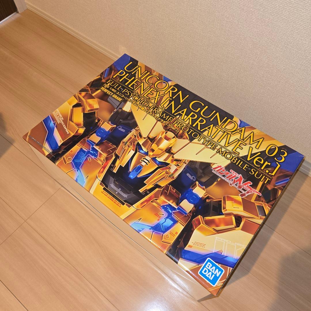 ＰＧ ユニコーンガンダム３号機 フェネクス NARRATIVE Ver.　新品