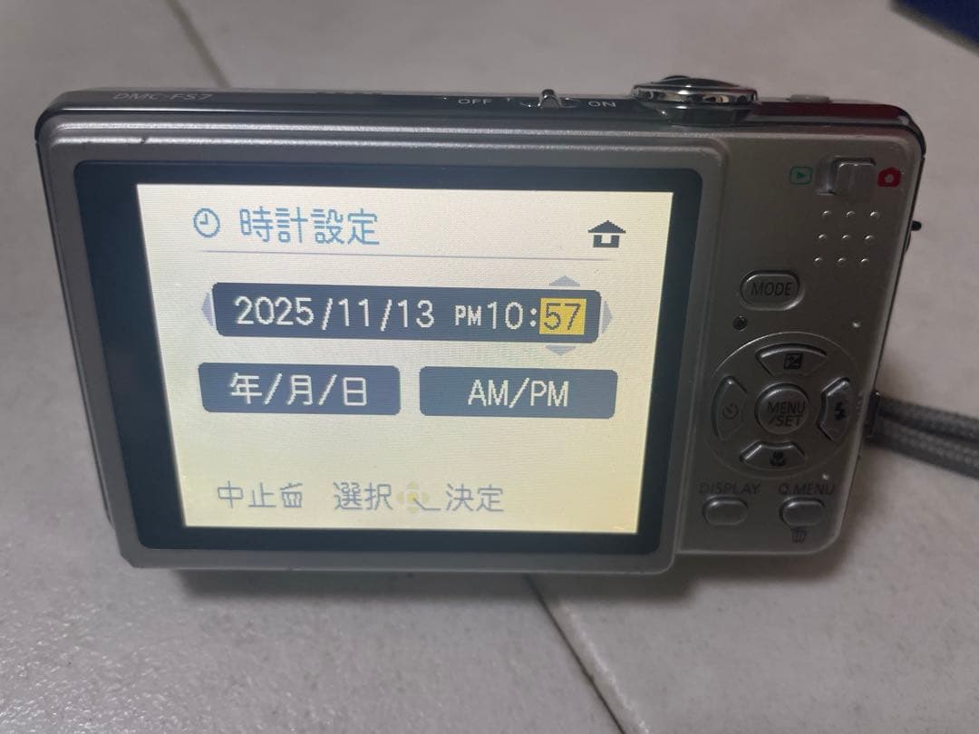 パナソニック LUMIX DMC-FS7 オールドコンデジ