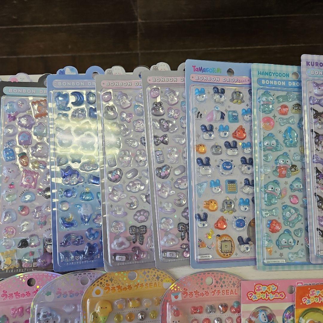 正規品❗ボンボンドロップシール、うるちゅるシールなど シール40セット✨