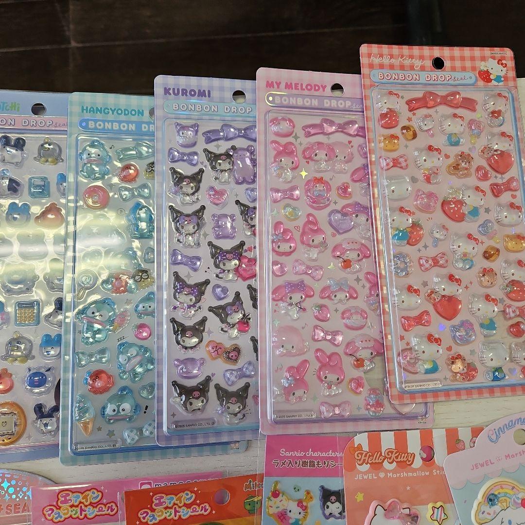 正規品❗ボンボンドロップシール、うるちゅるシールなど シール40セット✨