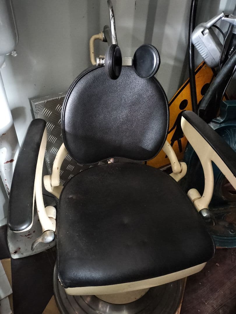 歯科用椅子 理容・美容・床屋用椅子 昭和初期 昭和レトロ 世田谷ベース