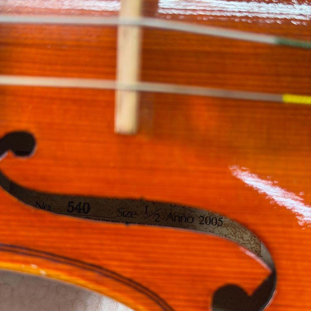 SUZUKI バイオリン No540 1/2 2005年 スズキ　杉藤