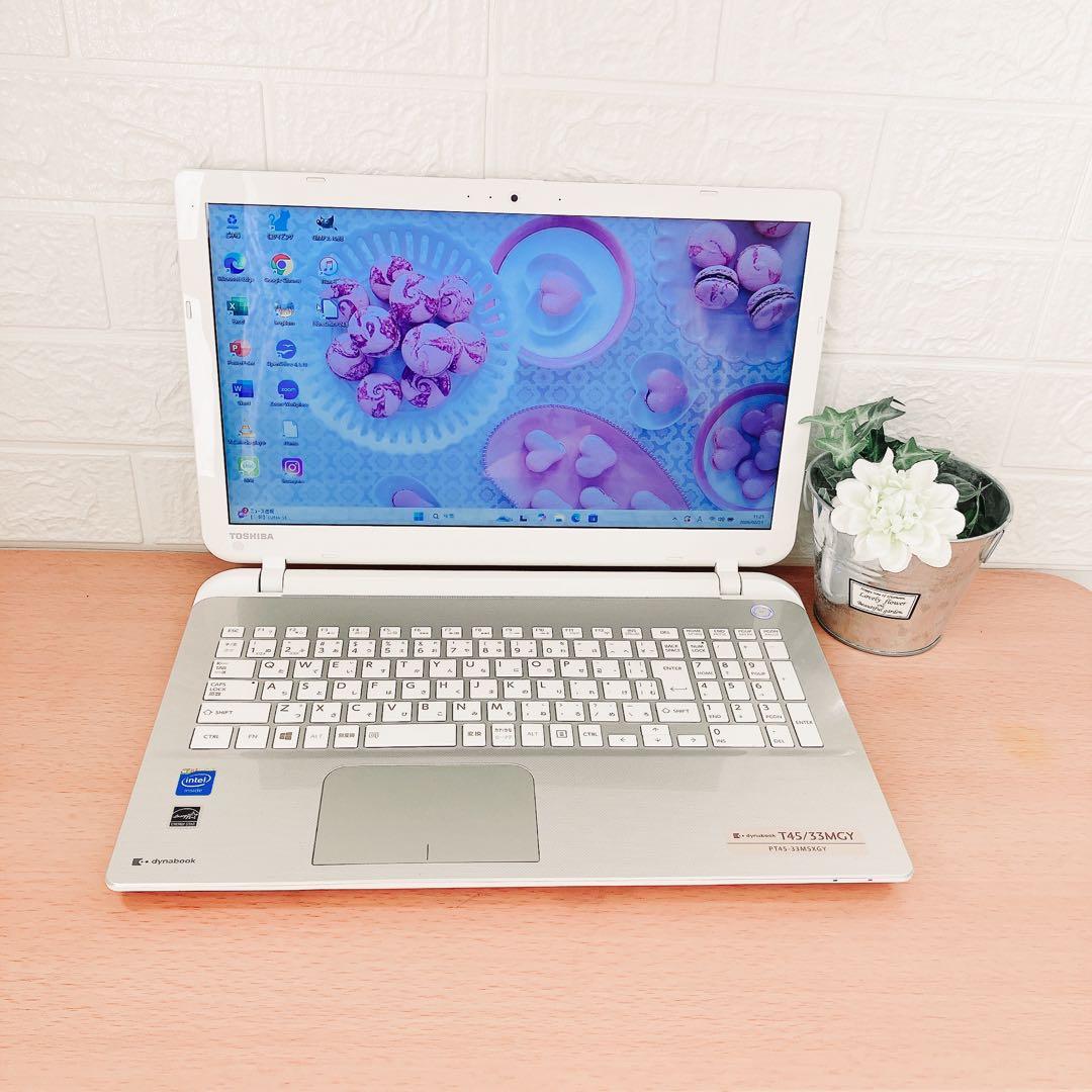 Windows11✨SSDで快適☘️Webカメラ付すぐ使えるノートパソコン