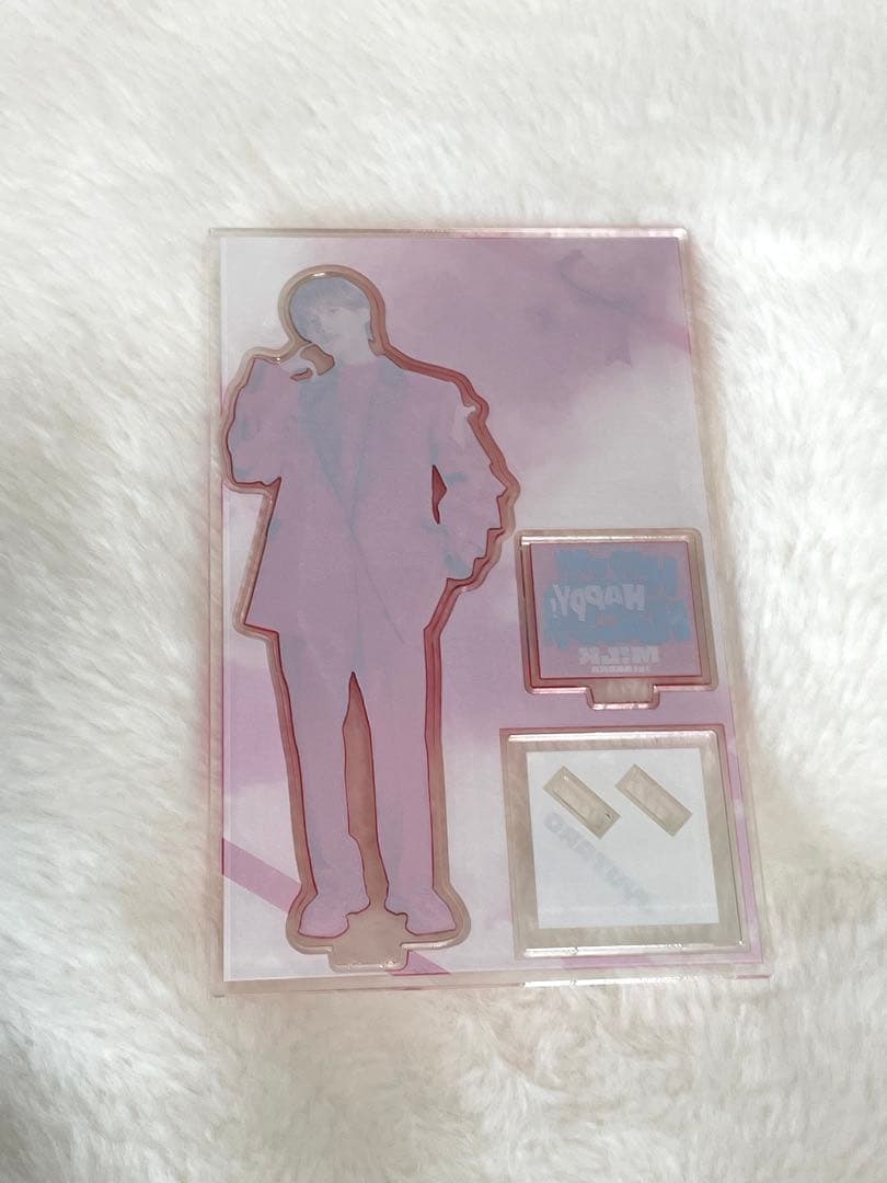 M!LK 山中柔太朗 ハハハッピー アクスタ アクリルスタンド 赤